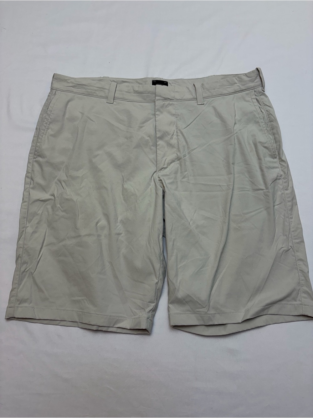 J.Crew Men's Gray Tech Performance Golf Shorts Size 36 10.5" Inseam Stretch